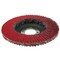 Weiler 4-1/2" Tiger Ceramic Abrasive Flap Disc, Conical (TY29), 36C, 7/8" 50100 - alternate 1